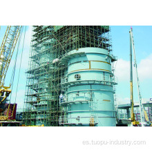 Reactor de torre para el complejo de aromáticos de la planta de etileno